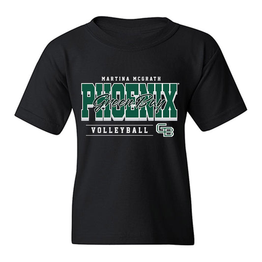 UW Green Bay - NCAA Women's Volleyball : Martina McGrath - Classic Fashion Shersey Youth T-Shirt-0