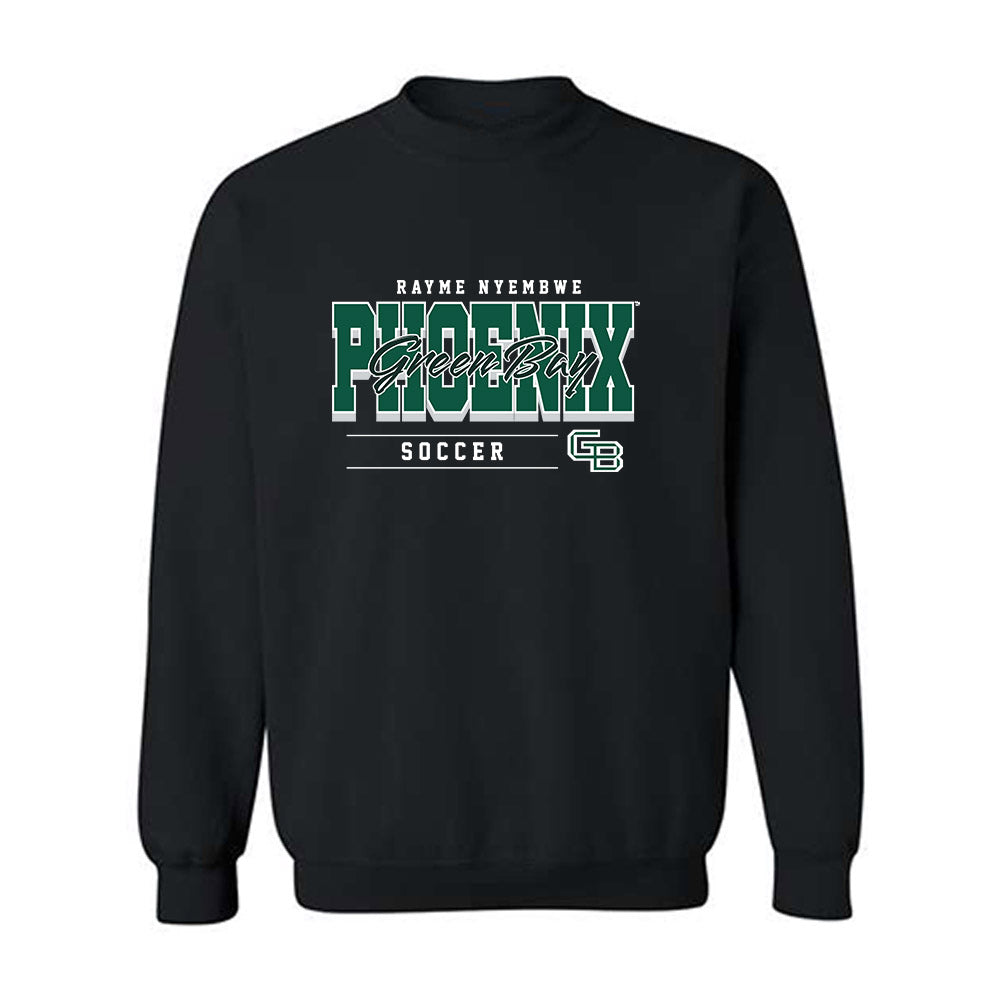 UW Green Bay - NCAA Men's Soccer : Rayme Nyembwe - Classic Fashion Shersey Crewneck Sweatshirt-0