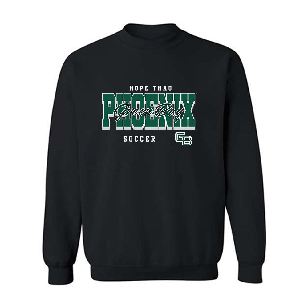 UW Green Bay - NCAA Women's Soccer : Hope Thao - Classic Fashion Shersey Crewneck Sweatshirt-0