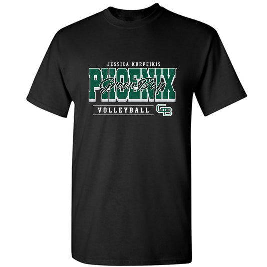 UW Green Bay - NCAA Women's Volleyball : Jessica Kurpeikis - Classic Fashion Shersey T-Shirt-0