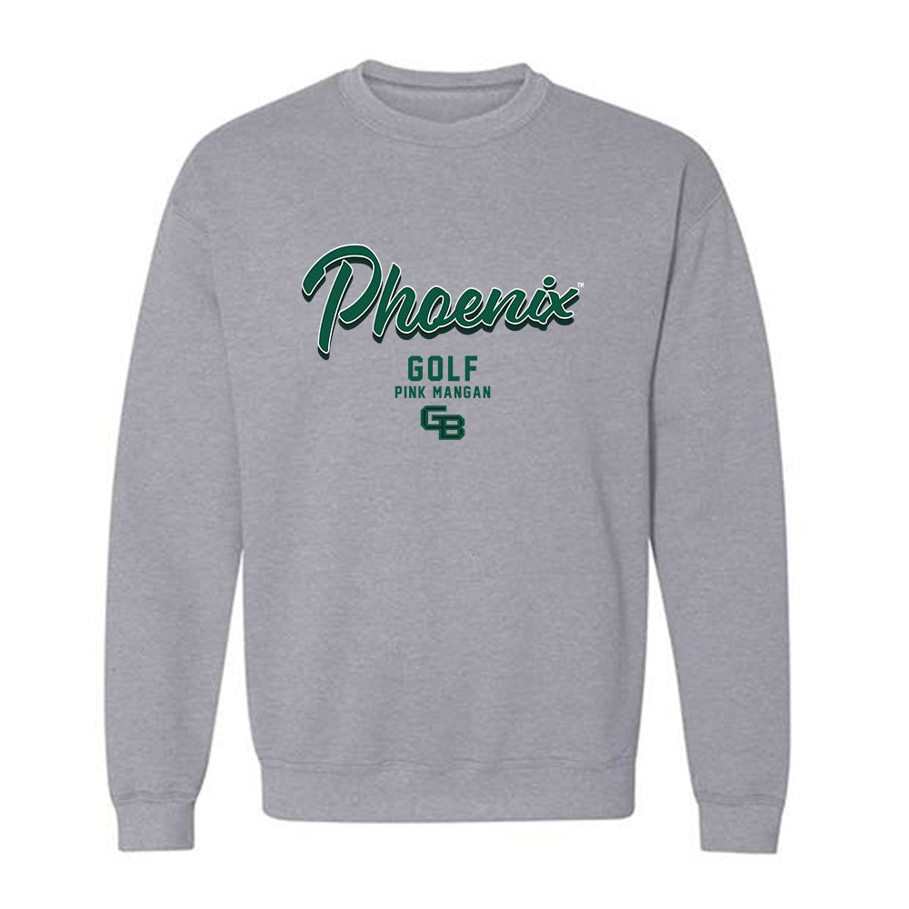 UW Green Bay - NCAA Women's Golf : Pink Mangan - Classic Fashion Shersey Crewneck Sweatshirt-0