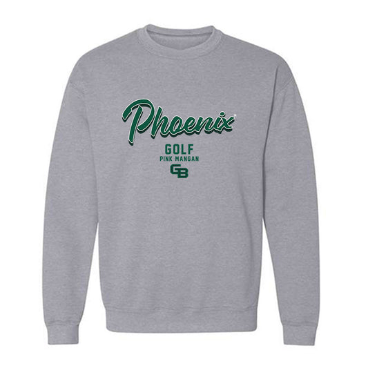 UW Green Bay - NCAA Women's Golf : Pink Mangan - Classic Fashion Shersey Crewneck Sweatshirt-0