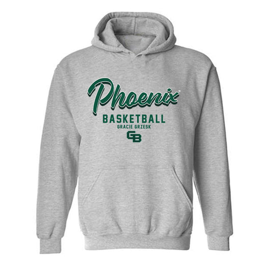UW Green Bay - NCAA Women's Basketball : Gracie Grzesk - Classic Fashion Shersey Hooded Sweatshirt-0
