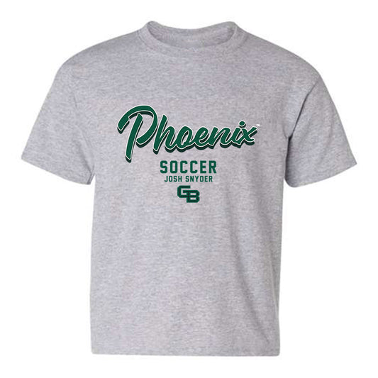 UW Green Bay - NCAA Men's Soccer : Josh Snyder - Classic Fashion Shersey Youth T-Shirt
