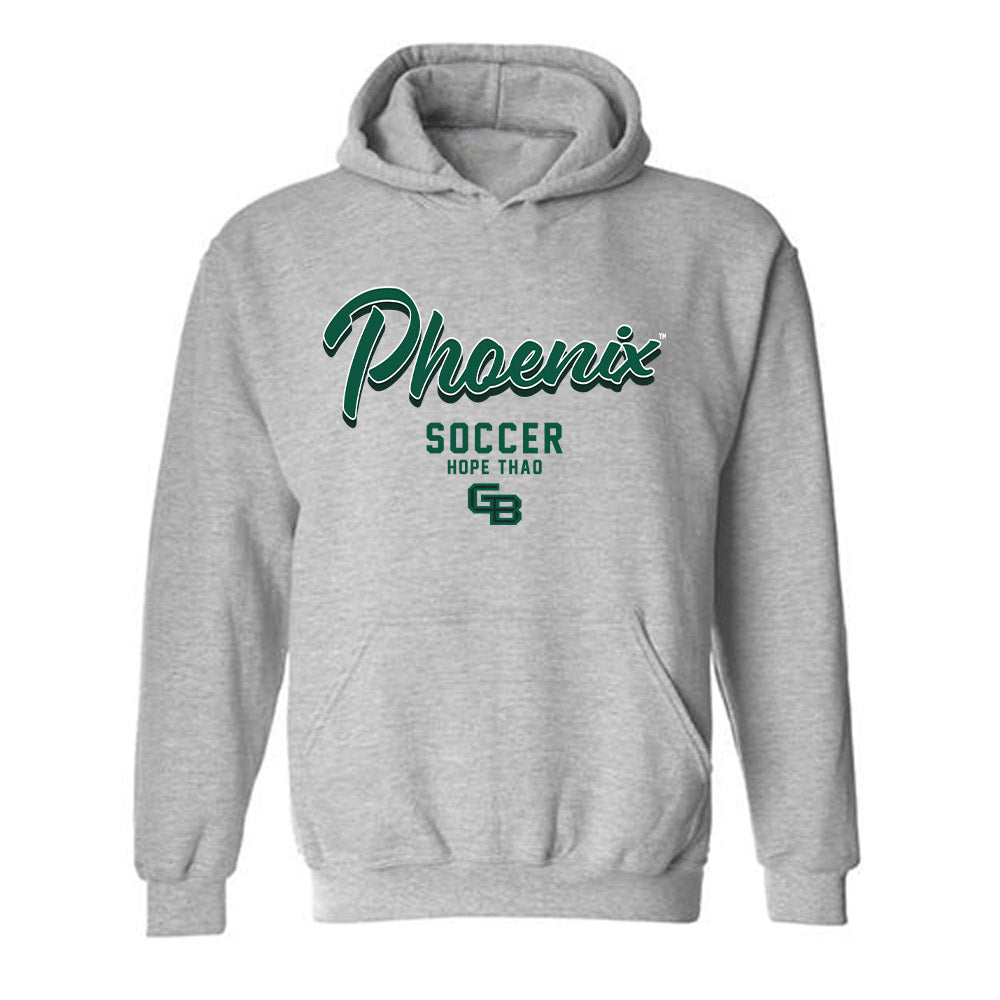 UW Green Bay - NCAA Women's Soccer : Hope Thao - Classic Fashion Shersey Hooded Sweatshirt-0