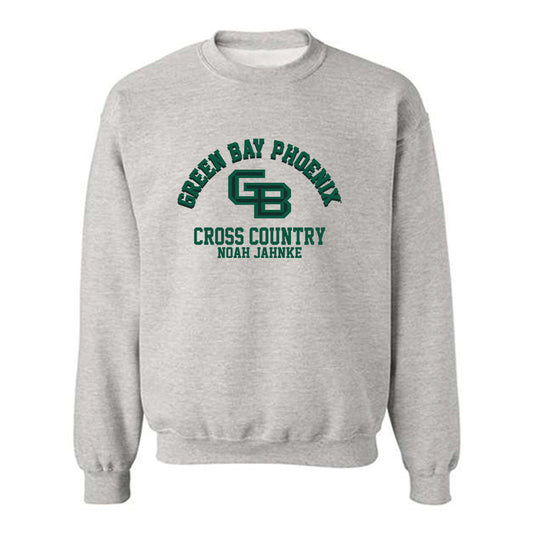 UW Green Bay - NCAA Men's Cross Country : Noah Jahnke - Classic Fashion Shersey Crewneck Sweatshirt-0