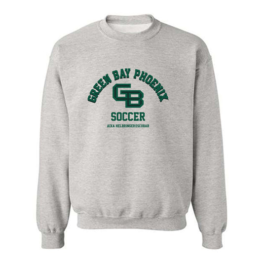 UW Green Bay - NCAA Women's Soccer : Aixa Helbringer-Escobar - Classic Fashion Shersey Crewneck Sweatshirt