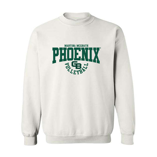 UW Green Bay - NCAA Women's Volleyball : Martina McGrath - Classic Fashion Shersey Crewneck Sweatshirt-0