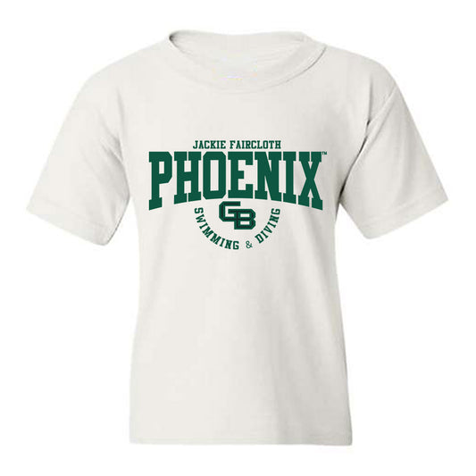 UW Green Bay - NCAA Women's Swimming & Diving : Jackie Faircloth - Classic Fashion Shersey Youth T-Shirt-0