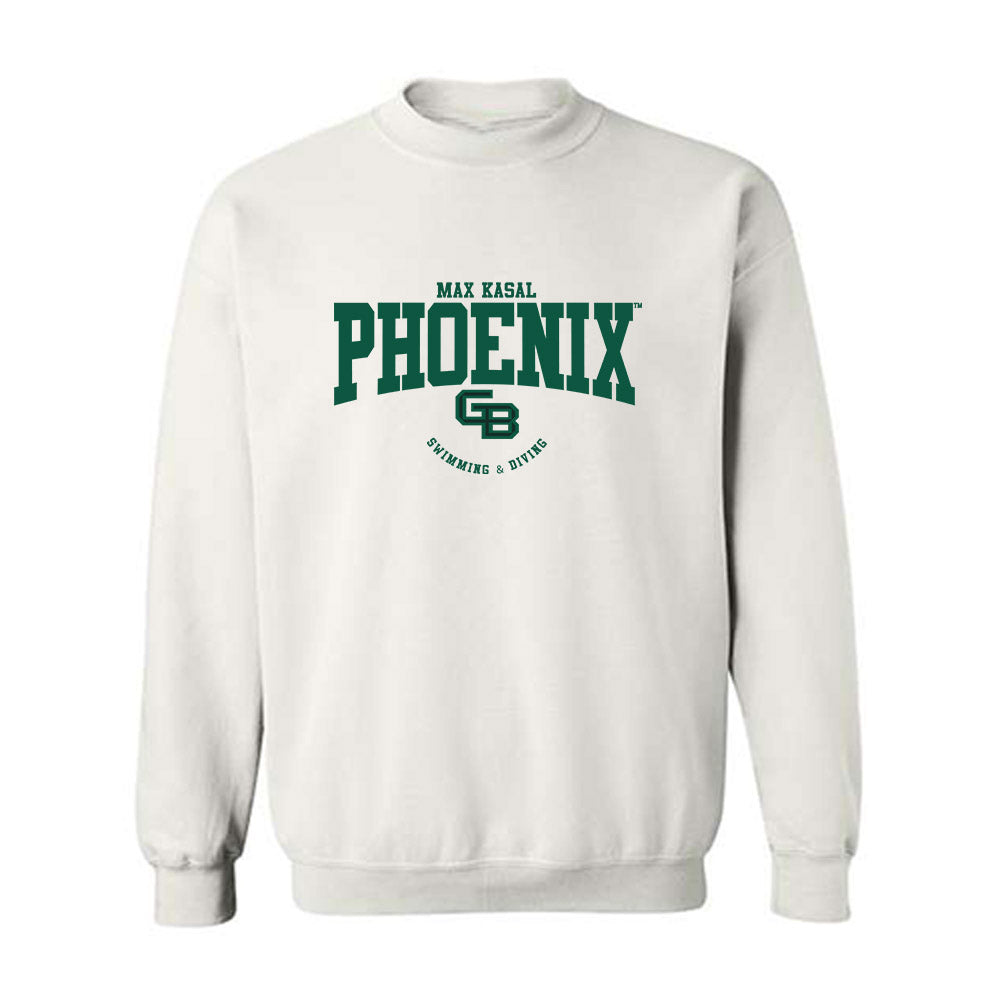  - NCAA Men's Swimming & Diving : Max Kasal - Classic Fashion Shersey Crewneck Sweatshirt-0