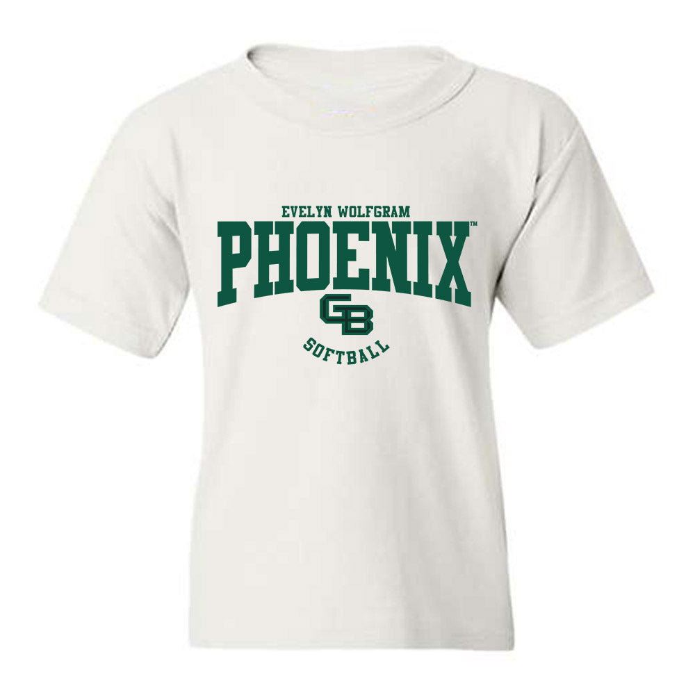  - NCAA Softball : Evelyn Wolfgram - Classic Fashion Shersey Youth T-Shirt-0