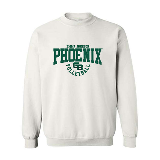 UW Green Bay - NCAA Women's Volleyball : Emma Johnson - Classic Fashion Shersey Crewneck Sweatshirt-0