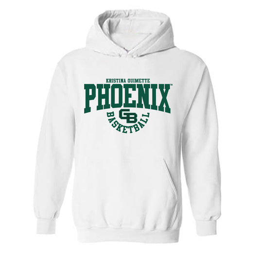 UW Green Bay - NCAA Women's Basketball : Kristina Ouimette - Classic Fashion Shersey Hooded Sweatshirt-0