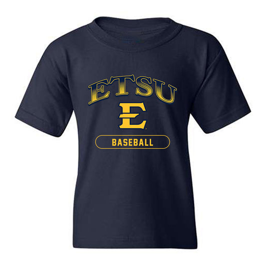 East Tennessee State - NCAA Baseball : Carter Oliff - Classic Fashion Shersey Youth T-Shirt-0