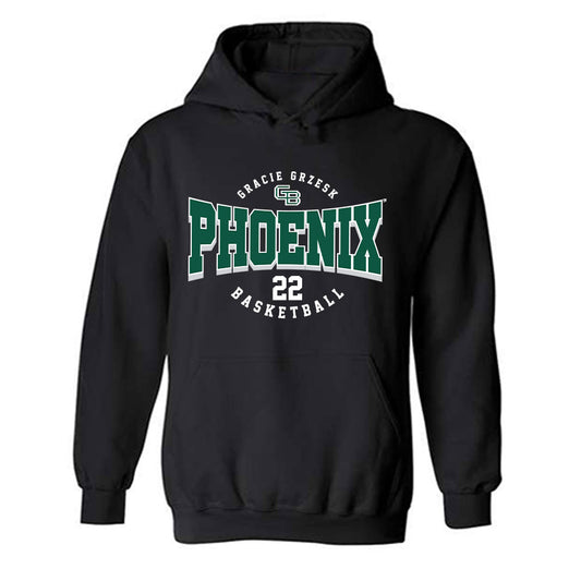 UW Green Bay - NCAA Women's Basketball : Gracie Grzesk - Classic Fashion Shersey Hooded Sweatshirt-0