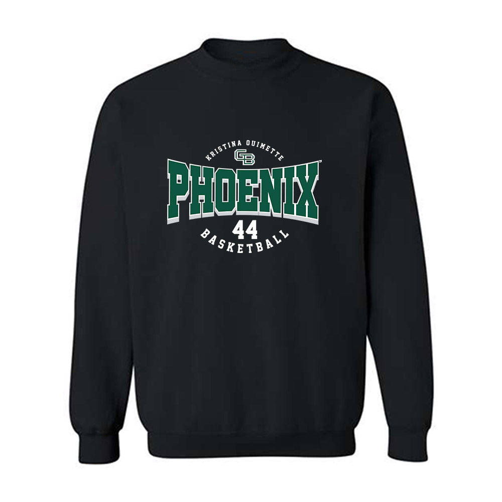 UW Green Bay - NCAA Women's Basketball : Kristina Ouimette - Classic Fashion Shersey Crewneck Sweatshirt-0