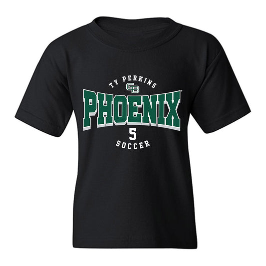 UW Green Bay - NCAA Men's Soccer : Ty Perkins - Youth T-Shirt-0