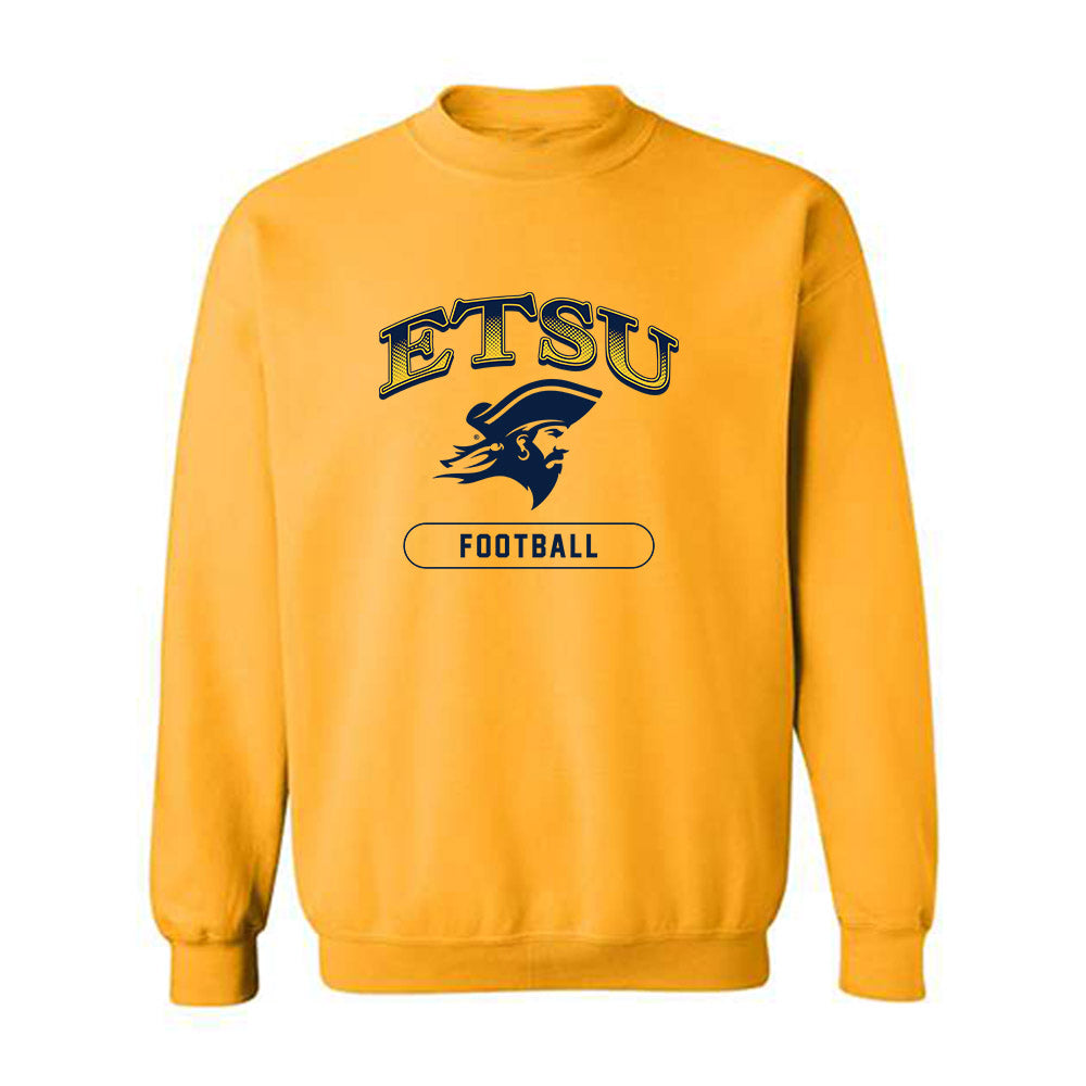 East Tennessee State - NCAA Football : Ethan Lane - Classic Fashion Shersey Crewneck Sweatshirt-0