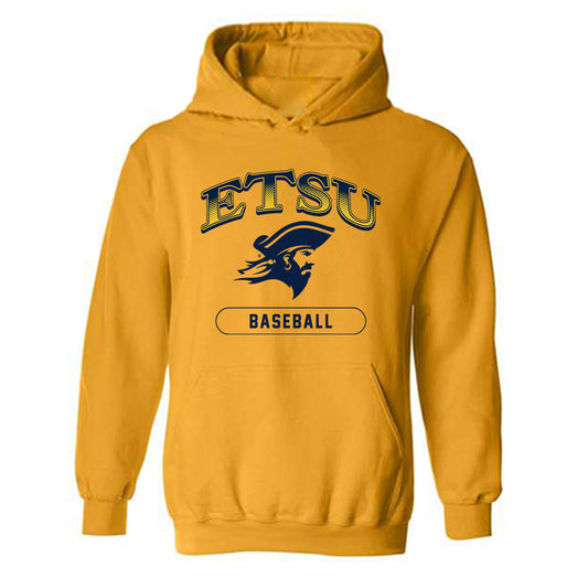 East Tennessee State - NCAA Baseball : Ty Galusky - Classic Fashion Shersey Hooded Sweatshirt-0