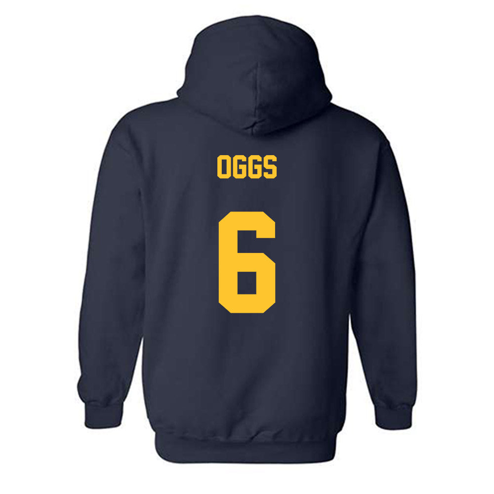 East Tennessee State - NCAA Football : Jivon Oggs - Classic Shersey Hooded Sweatshirt-1