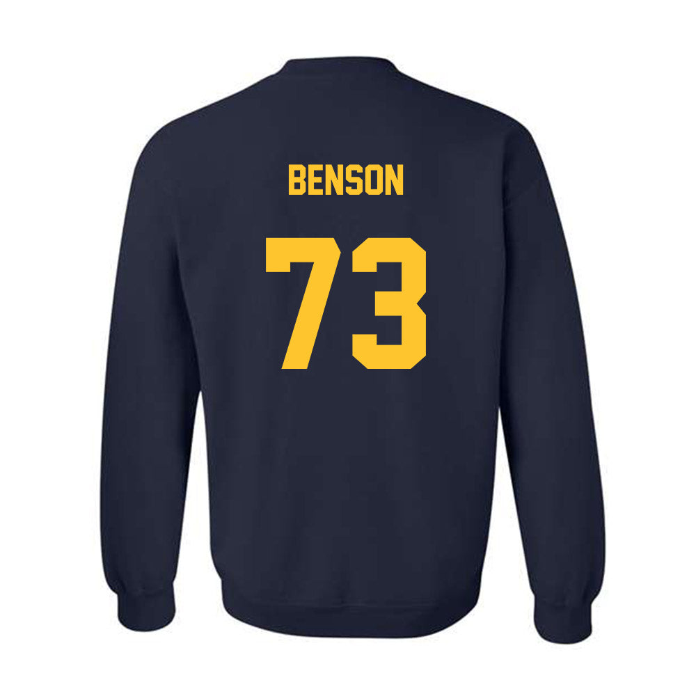 East Tennessee State - NCAA Football : Joshua Benson - Classic Shersey Crewneck Sweatshirt-1