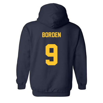 East Tennessee State - NCAA Football : Donya Borden - Classic Shersey Hooded Sweatshirt-1