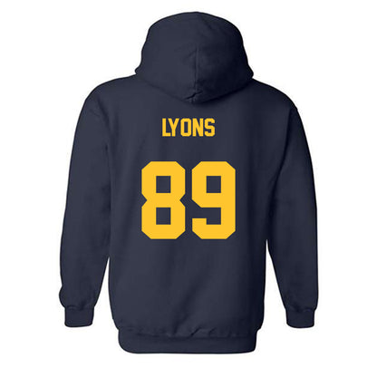 East Tennessee State - NCAA Football : Billy Lyons - Classic Shersey Hooded Sweatshirt-1