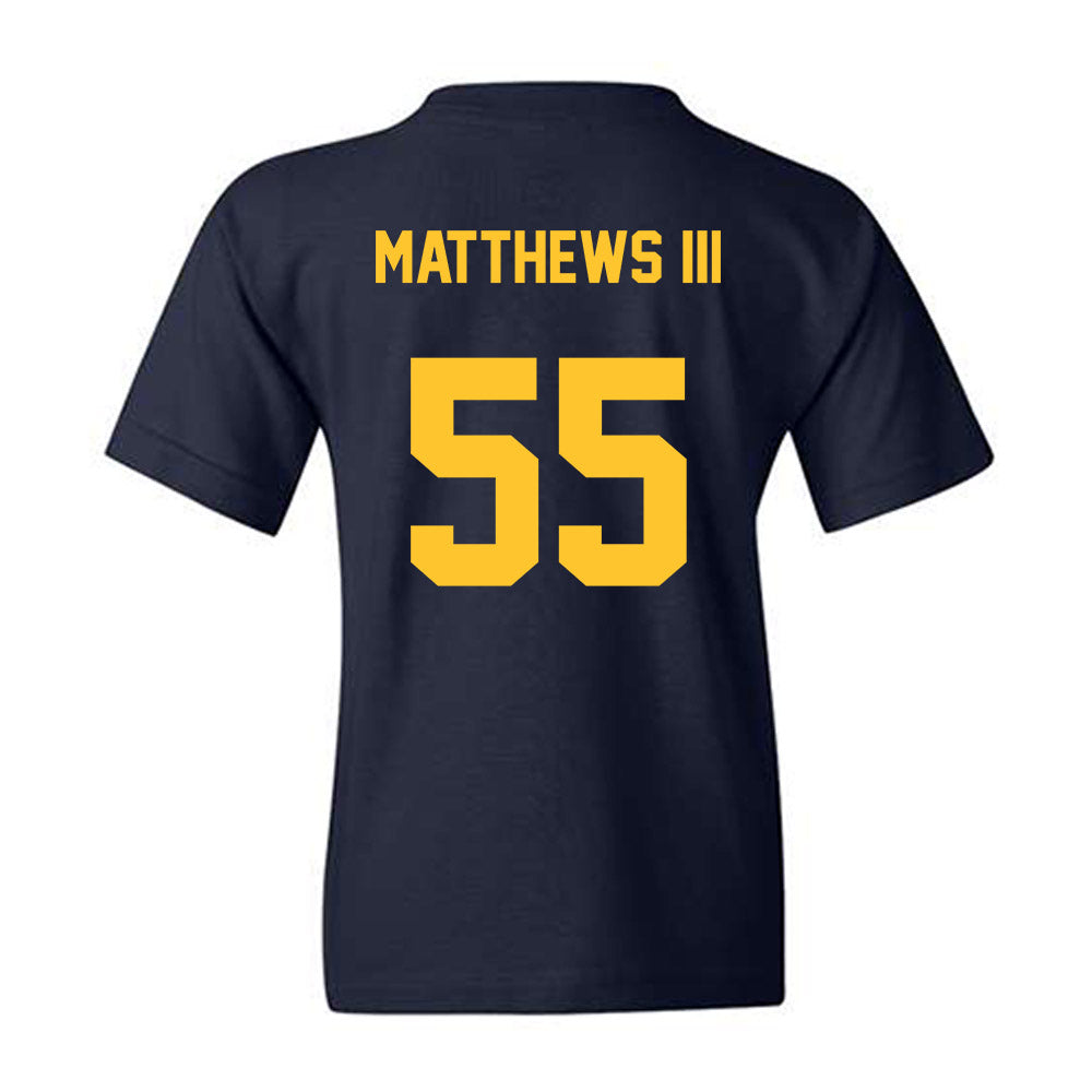 East Tennessee State - NCAA Men's Basketball : Milton Matthews III - Classic Shersey Youth T-Shirt-1