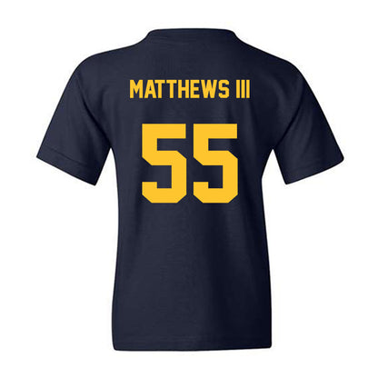 East Tennessee State - NCAA Men's Basketball : Milton Matthews III - Classic Shersey Youth T-Shirt-1