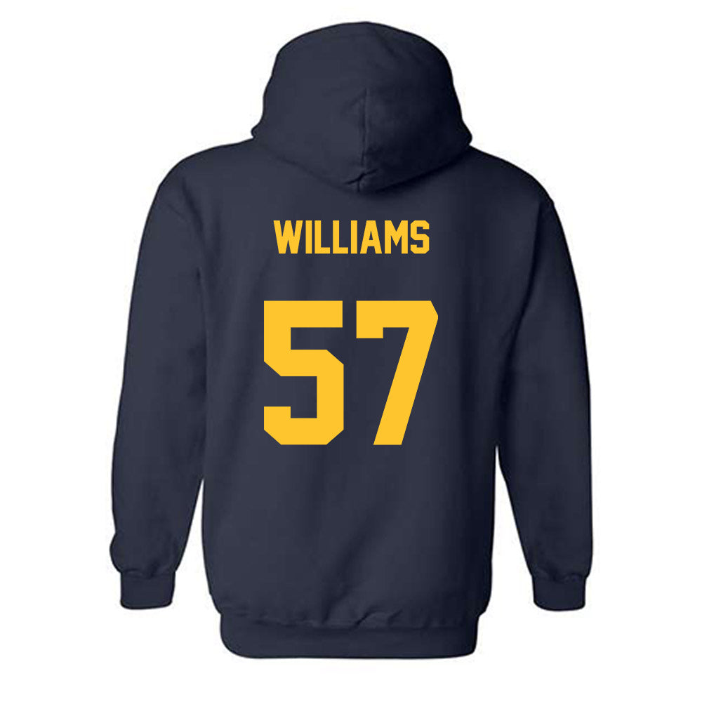 East Tennessee State - NCAA Football : Ty Williams - Classic Shersey Hooded Sweatshirt-1