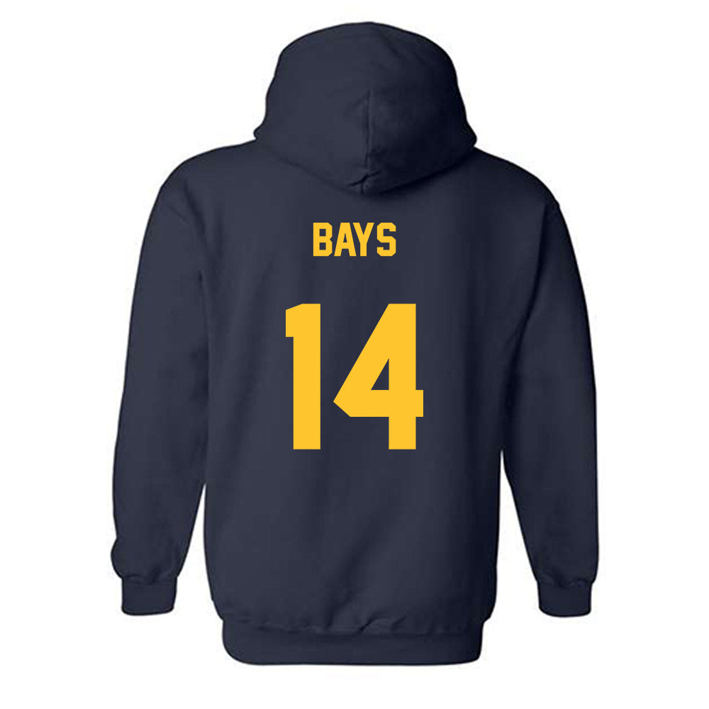 East Tennessee State - NCAA Women's Volleyball : Makayla Bays - Classic Shersey Hooded Sweatshirt-1
