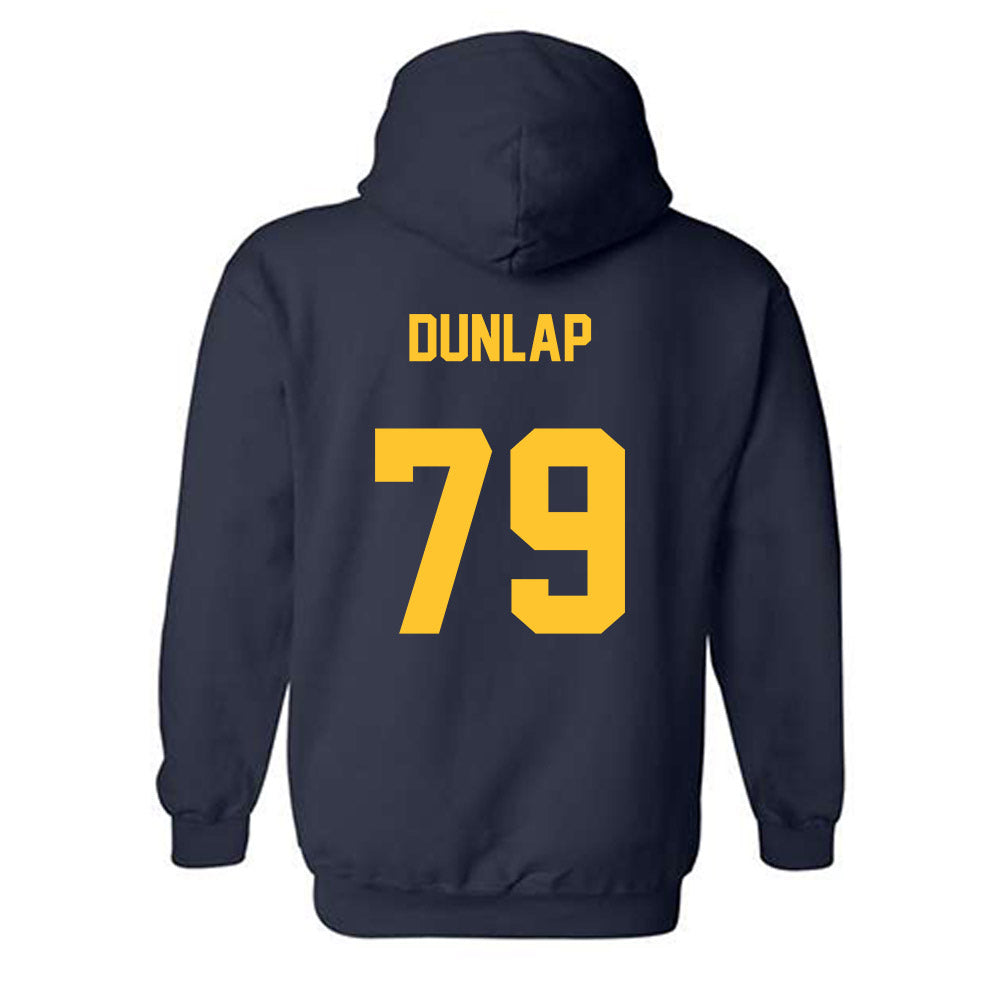 East Tennessee State - NCAA Football : Mitchell Dunlap - Classic Shersey Hooded Sweatshirt-1
