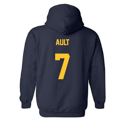 East Tennessee State - NCAA Baseball : Mason Ault - Classic Shersey Hooded Sweatshirt-1