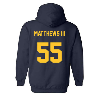 East Tennessee State - NCAA Men's Basketball : Milton Matthews III - Classic Shersey Hooded Sweatshirt-1