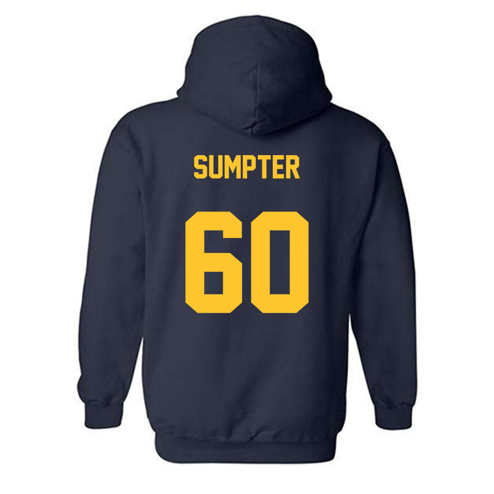 East Tennessee State - NCAA Football : Micah Sumpter - Classic Shersey Hooded Sweatshirt-1