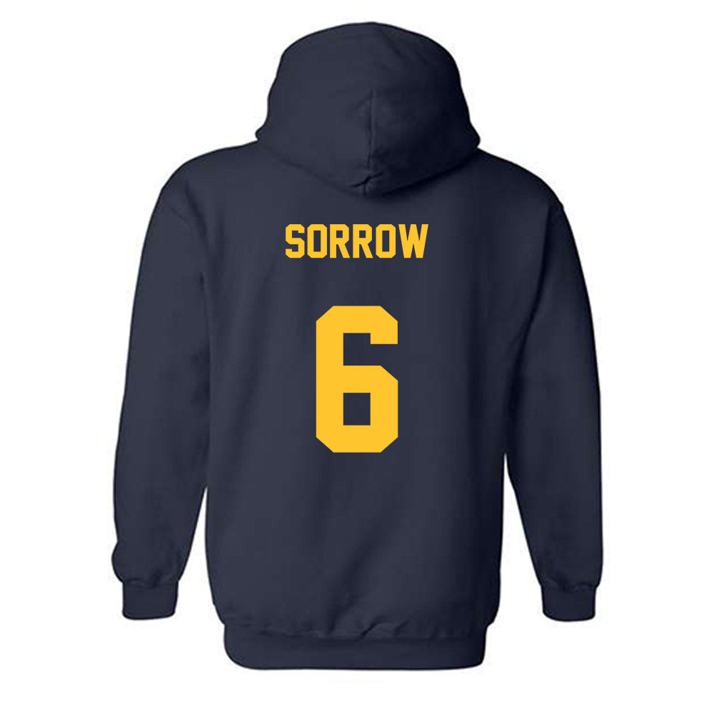East Tennessee State - NCAA Baseball : Griffin Sorrow - Classic Shersey Hooded Sweatshirt-1