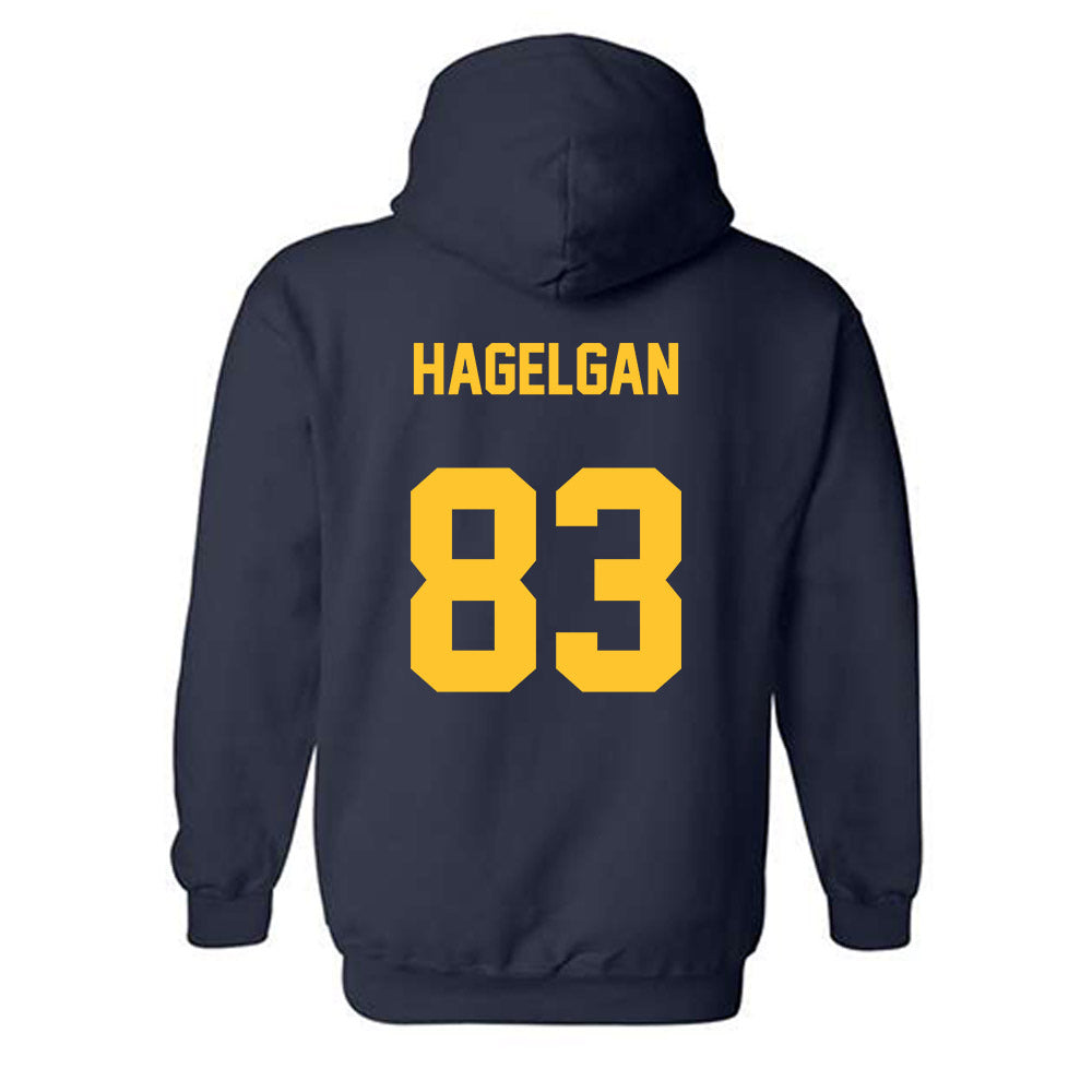East Tennessee State - NCAA Football : Will Hagelgan - Classic Shersey Hooded Sweatshirt-1