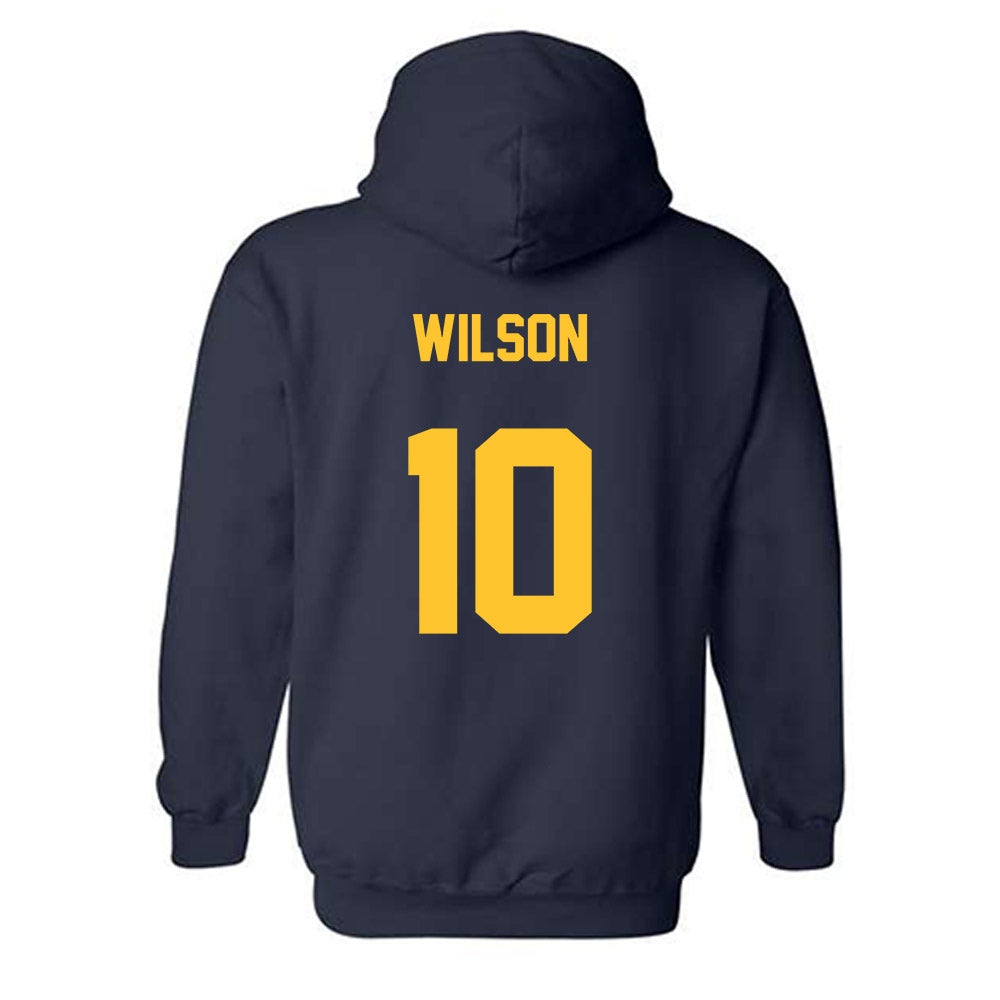East Tennessee State - NCAA Women's Volleyball : kari wilson - Classic Shersey Hooded Sweatshirt-1