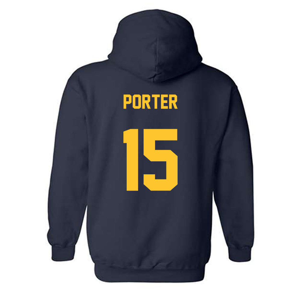 East Tennessee State - NCAA Softball : Hailey Porter - Classic Shersey Hooded Sweatshirt-1