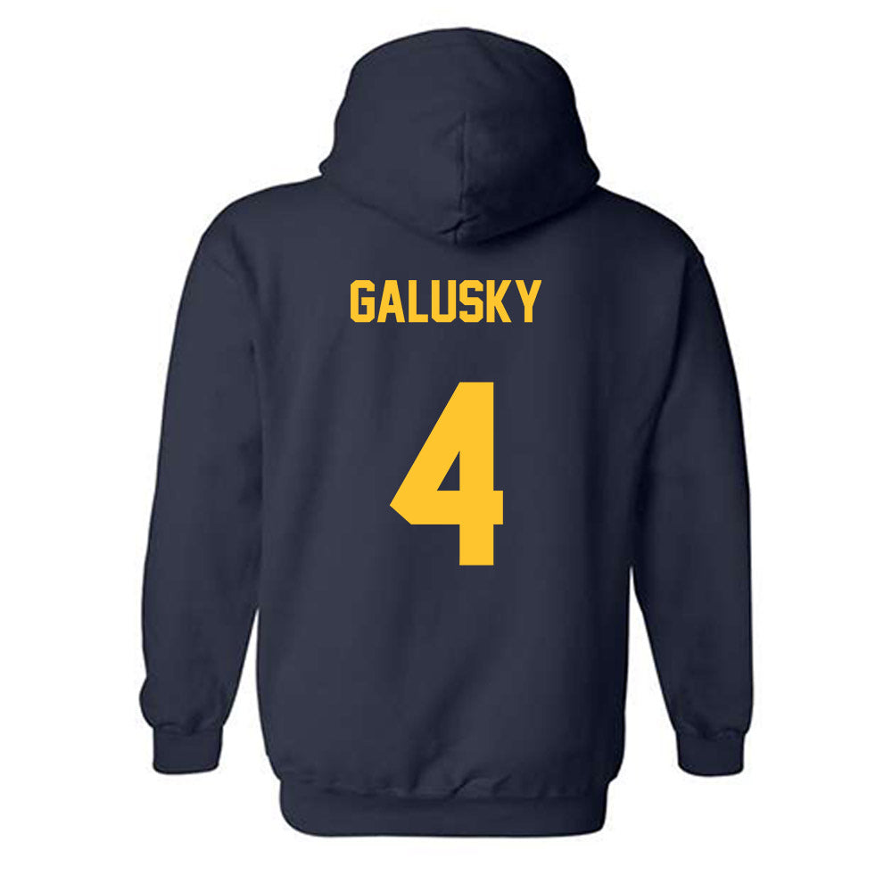 East Tennessee State - NCAA Baseball : Ty Galusky - Classic Shersey Hooded Sweatshirt-1