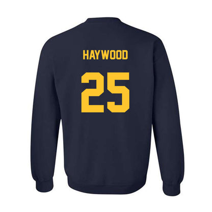 East Tennessee State - NCAA Football : Jaden Haywood - Classic Shersey Crewneck Sweatshirt-1