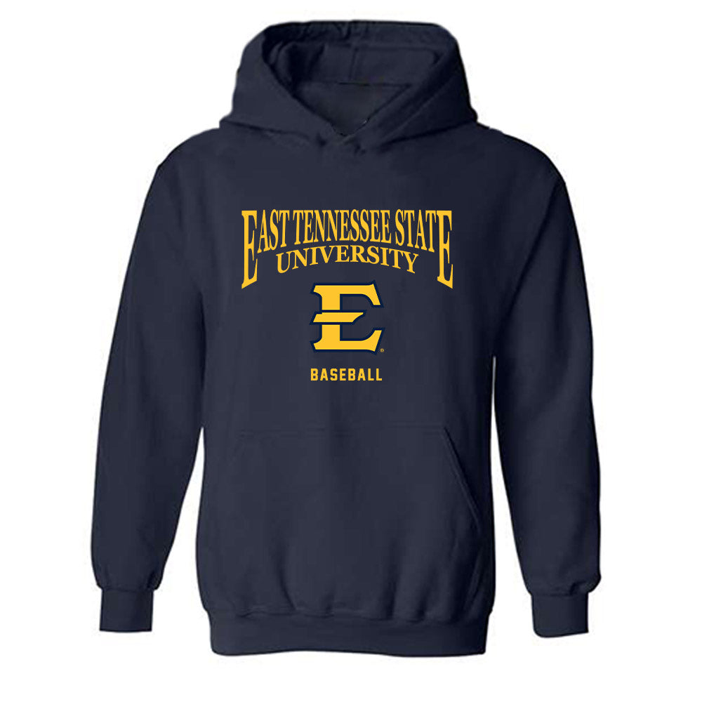 East Tennessee State - NCAA Baseball : Andrew Palmer - Classic Shersey Hooded Sweatshirt-0