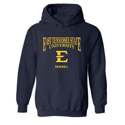 East Tennessee State - NCAA Baseball : Andrew Palmer - Classic Shersey Hooded Sweatshirt-0