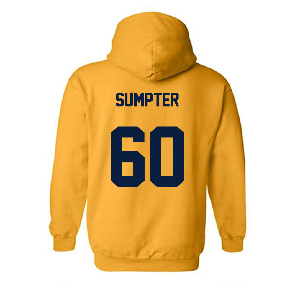 East Tennessee State - NCAA Football : Micah Sumpter - Classic Shersey Hooded Sweatshirt-1
