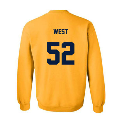 East Tennessee State - NCAA Football : Frank West - Classic Shersey Crewneck Sweatshirt-1