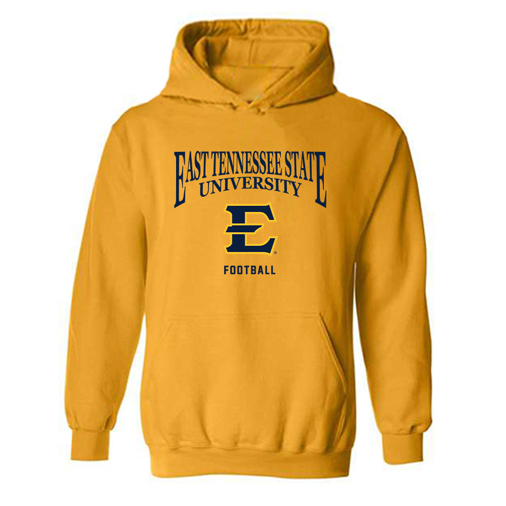East Tennessee State - NCAA Football : Caleb Cooper - Classic Shersey Hooded Sweatshirt-0