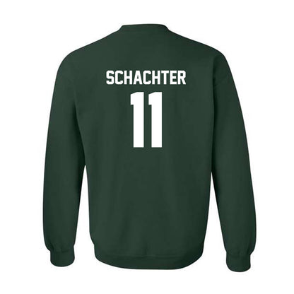 UW Green Bay - NCAA Men's Basketball : Trey Schachter - Classic Shersey Crewneck Sweatshirt-1