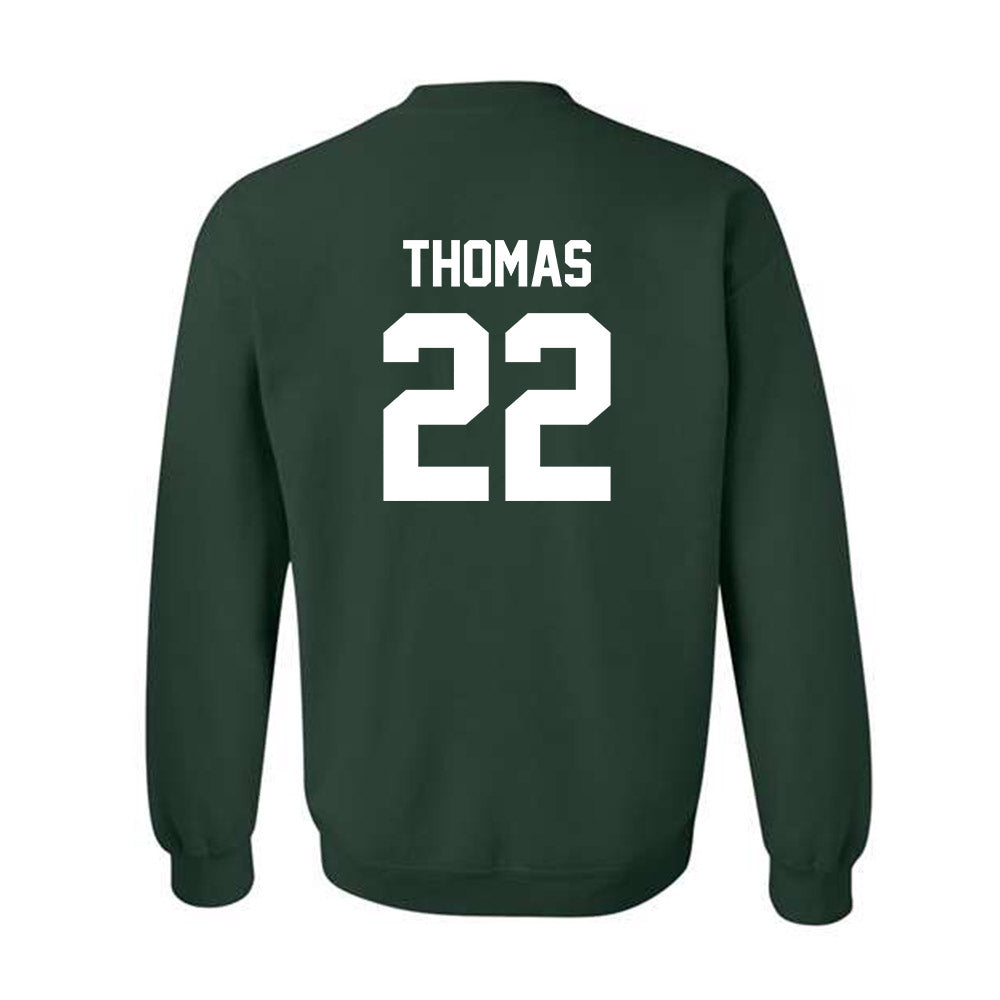 UW Green Bay - NCAA Men's Basketball : LeBron Thomas - Classic Shersey Crewneck Sweatshirt-1