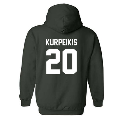 UW Green Bay - NCAA Women's Volleyball : Jessica Kurpeikis - Classic Shersey Hooded Sweatshirt-1
