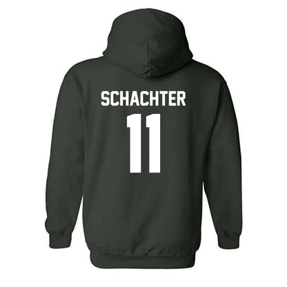 UW Green Bay - NCAA Men's Basketball : Trey Schachter - Classic Shersey Hooded Sweatshirt-1
